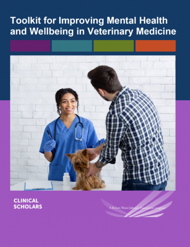 Cover of Toolkit for Improving Mental Health and Wellbeing in Veterinary Medicine